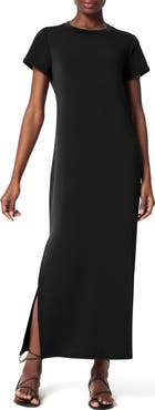 SPANX® AirEssentials Stripe Side Slit Maxi Dress