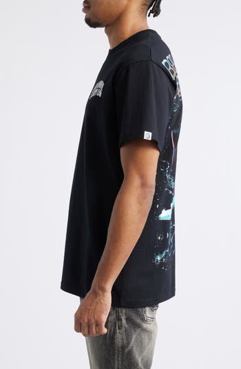 Cosmos Oversize Cotton Graphic T-Shirt