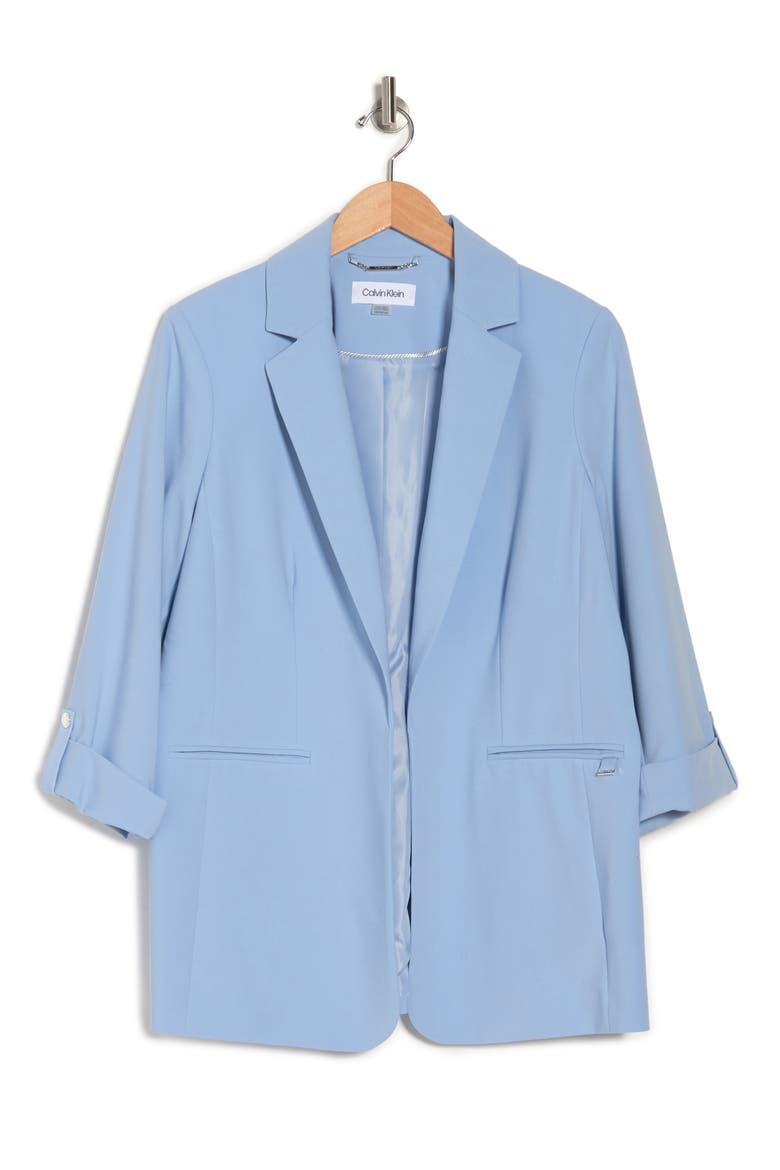 Roll Tab Blazer, Alternate, color, SERENE