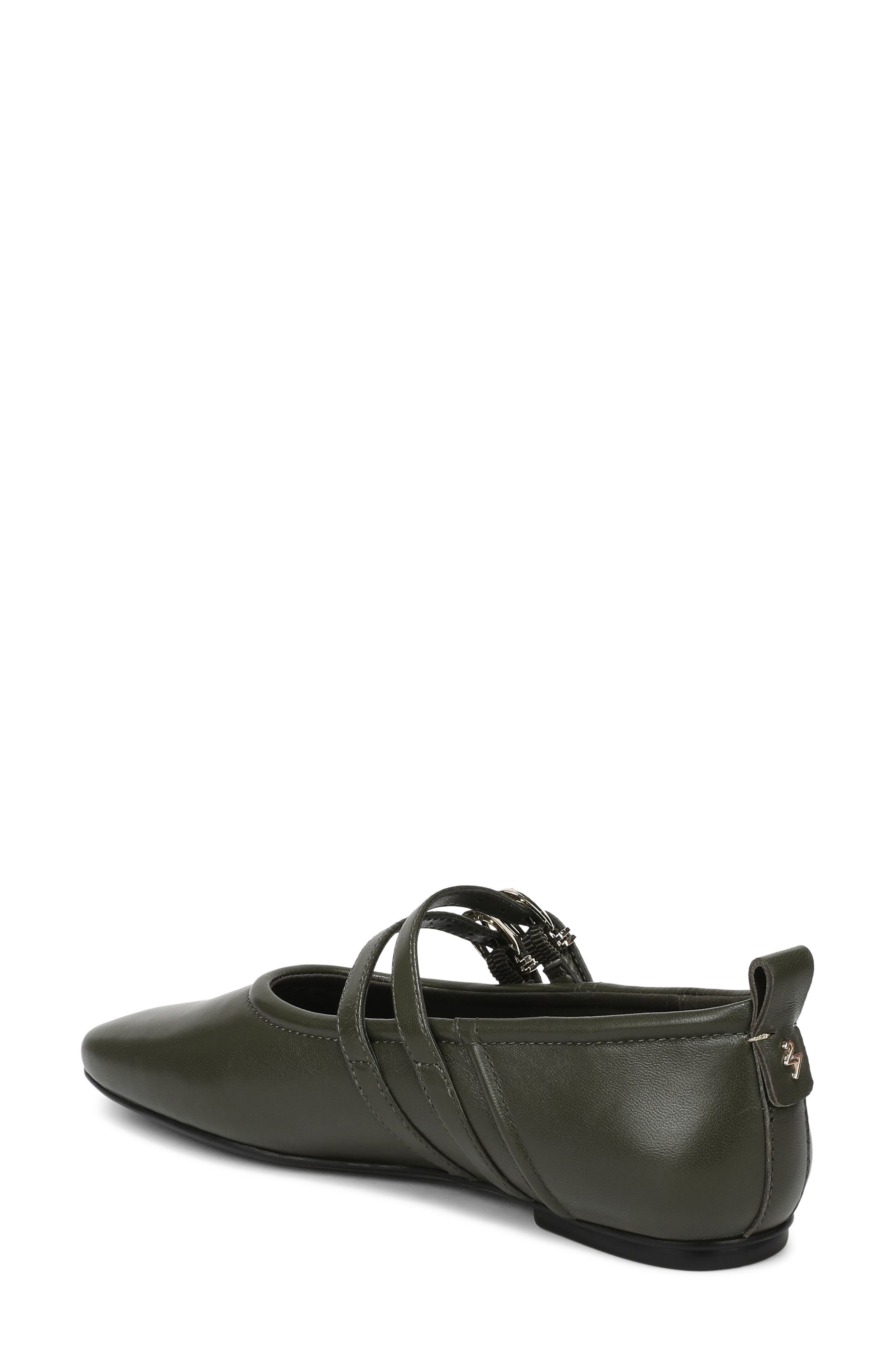 Dawn Genuine Calf Hair Mary Jane Flat, Alternate, color, CACTUS CLAY