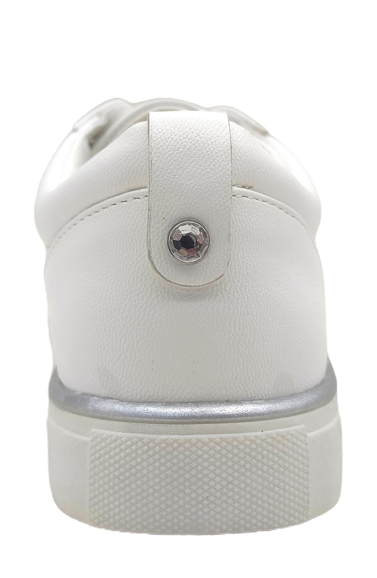 Bonnie Low Top Sneaker, Alternate, color, WHITE JEWEL