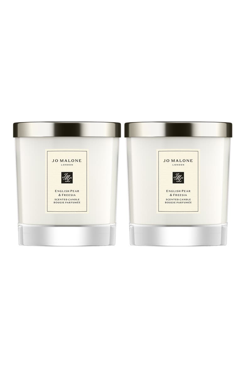 English Pear & Freesia Scented Home Candle Duo Set (Nordstrom Exclusive), Alternate, color, NO COLOR