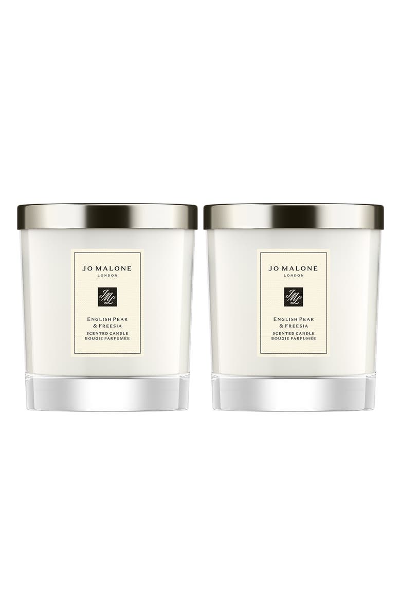 Jo Malone London<sup>™</sup> English Pear & Freesia Scented Home Candle Duo Set, Alternate, color,