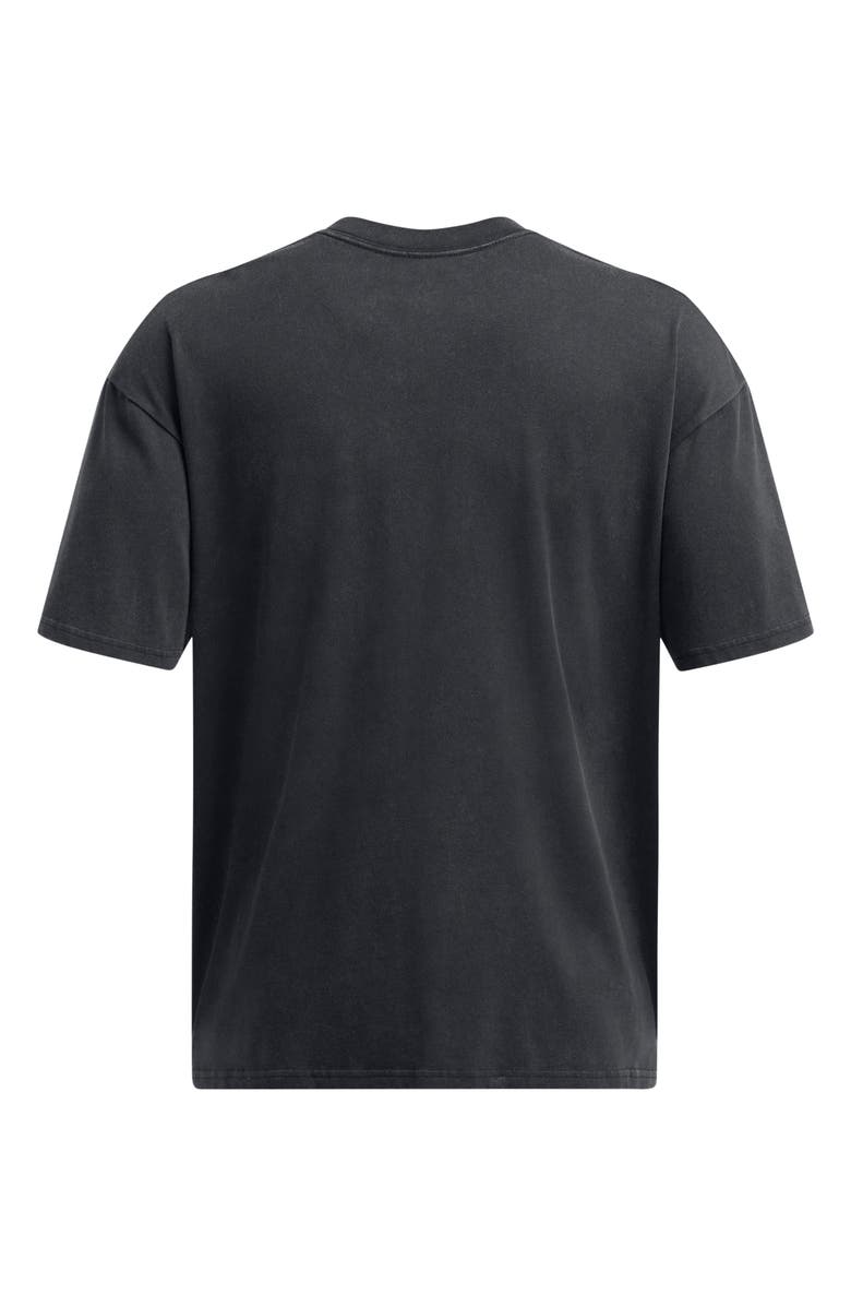 Under Armour UA Logo Patch Oversize T-Shirt, Alternate, color, Black