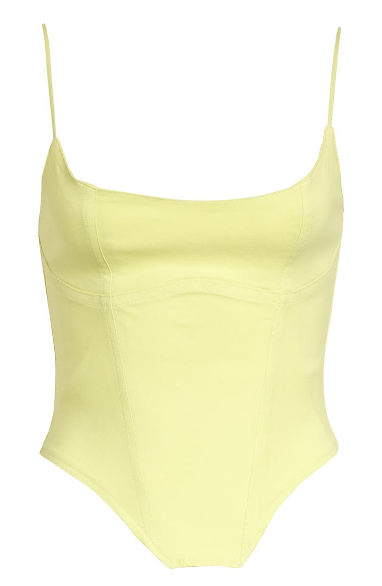 HOUSE OF CB Flavia Sculpting Corset Top, Alternate, color, Neon