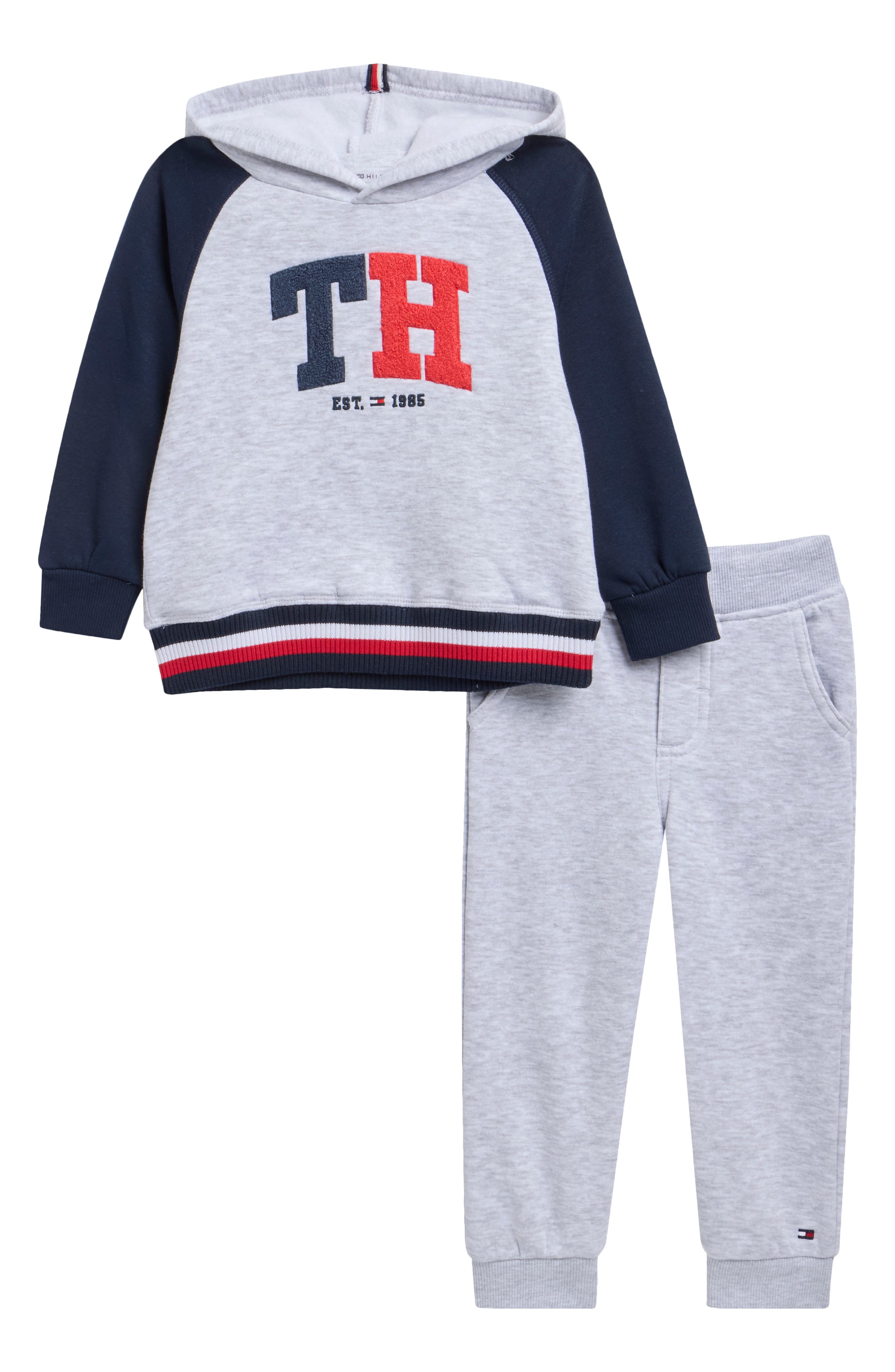 Kids' Cargo Two-Tone Hoodie & Joggers Set