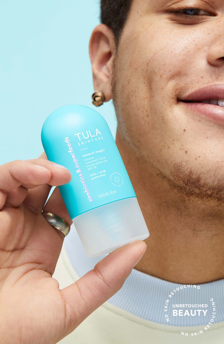 TULA Skincare Mineral Magic Oil-Free Mineral Sunscreen Fluid Broad Spectrum SPF 30, Alternate, color, 