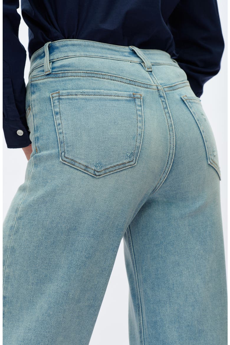 Lisa Ankle Wide Leg Jeans, Alternate, color, VINTAGE LIGHT BLUE