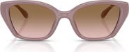COACH 53mm Irregular Sunglasses