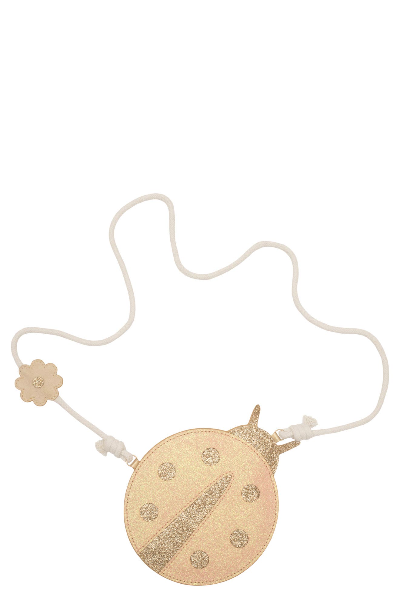 Mimi & Lula Kids' Glitter Ladybug Crossbody Bag, Main, color, 