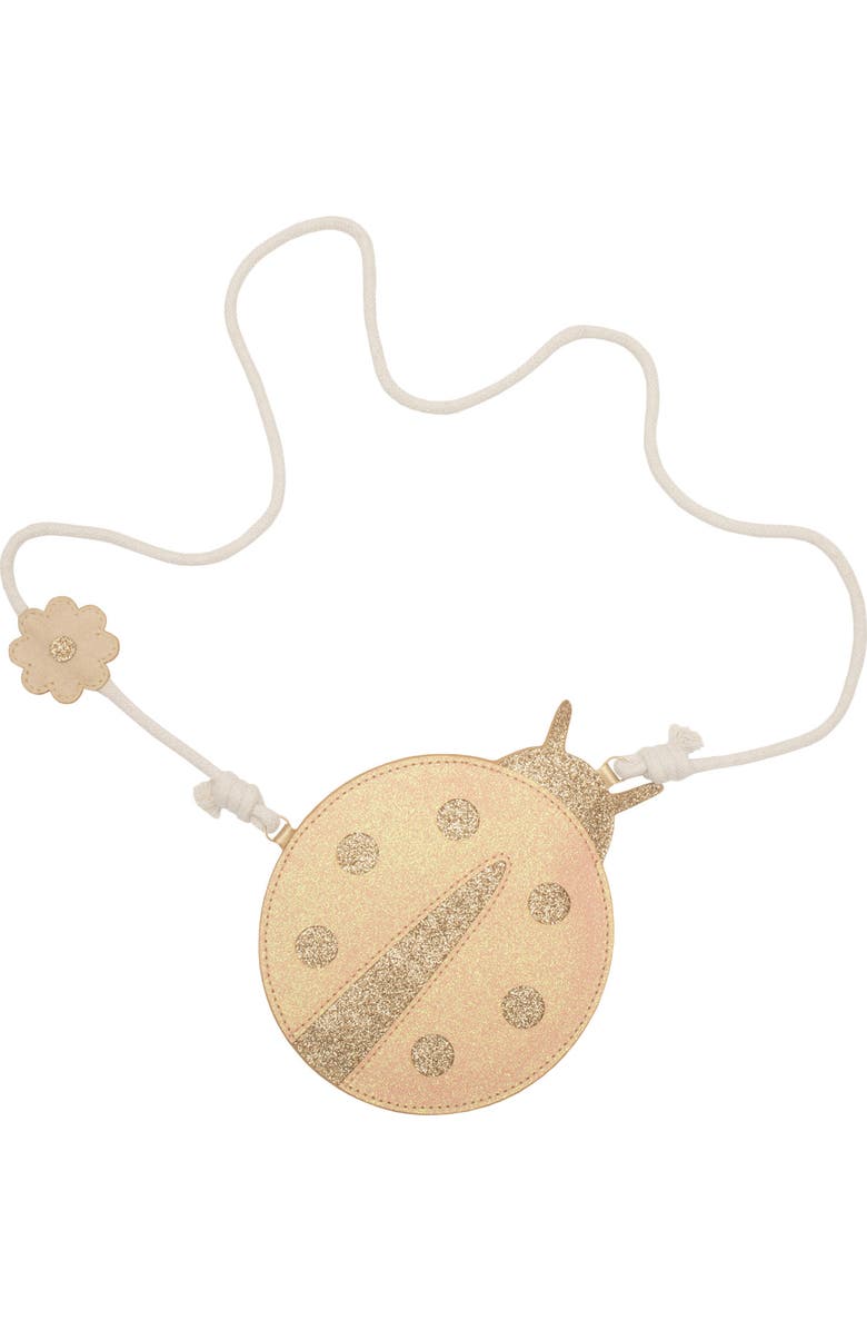 Mimi & Lula Kids' Glitter Ladybug Crossbody Bag, Main, color,