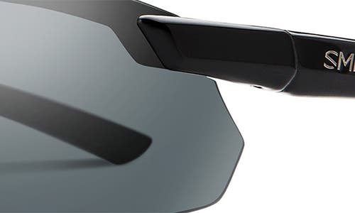 Smith Parallel Max 2 71mm Oversized Polarized Sunglasses In Black/gray