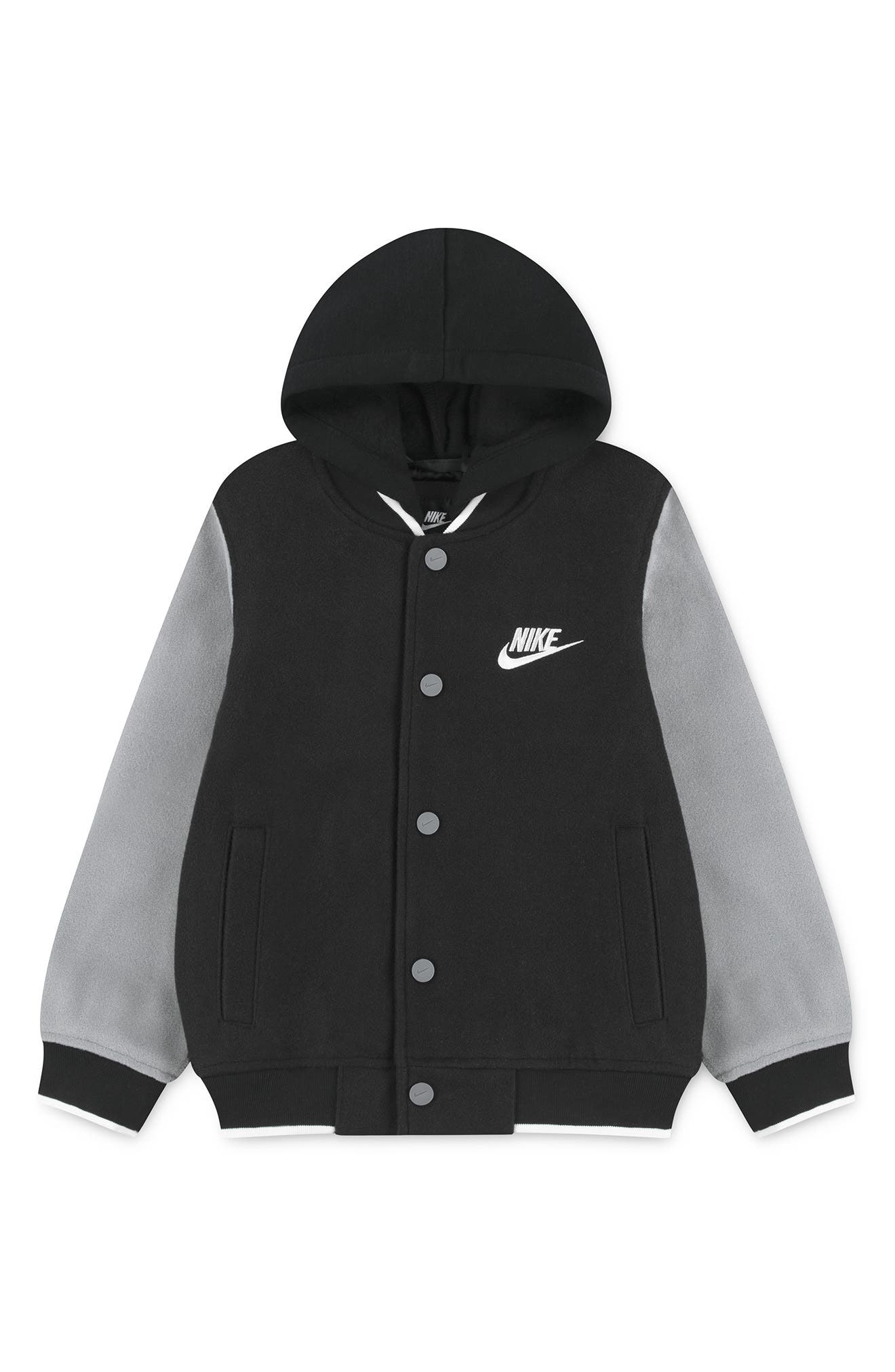 Nike NKB HOODED VARSITY JACKET