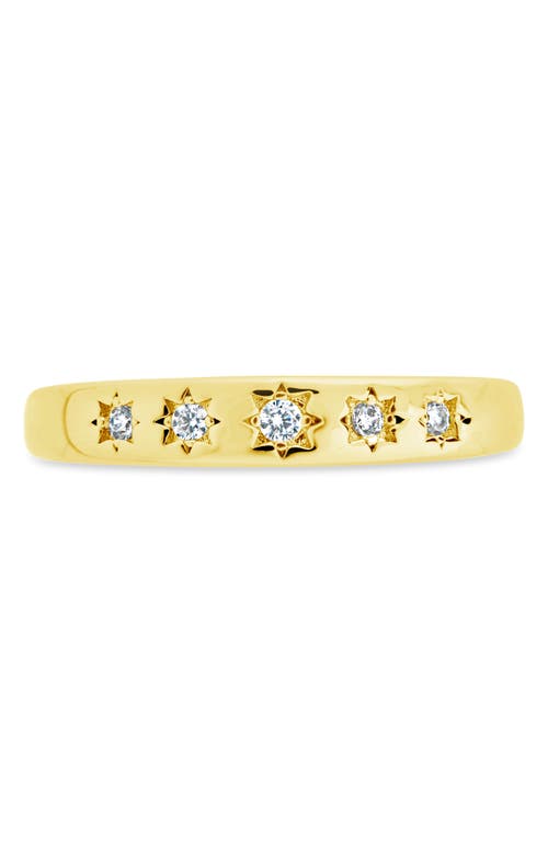 Sterling Forever Lennon Ring In Gold