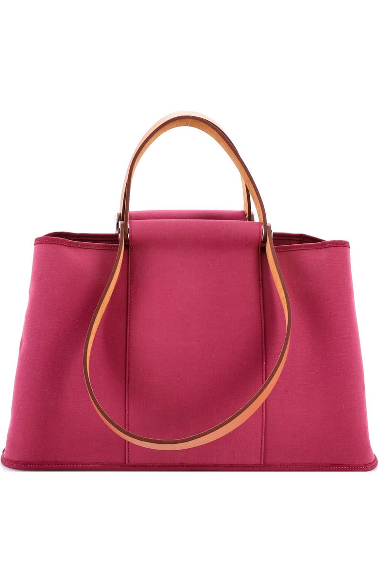 Pre-Owned Hermes Cabag Elan Toile and Leather 39, Alternate, color,