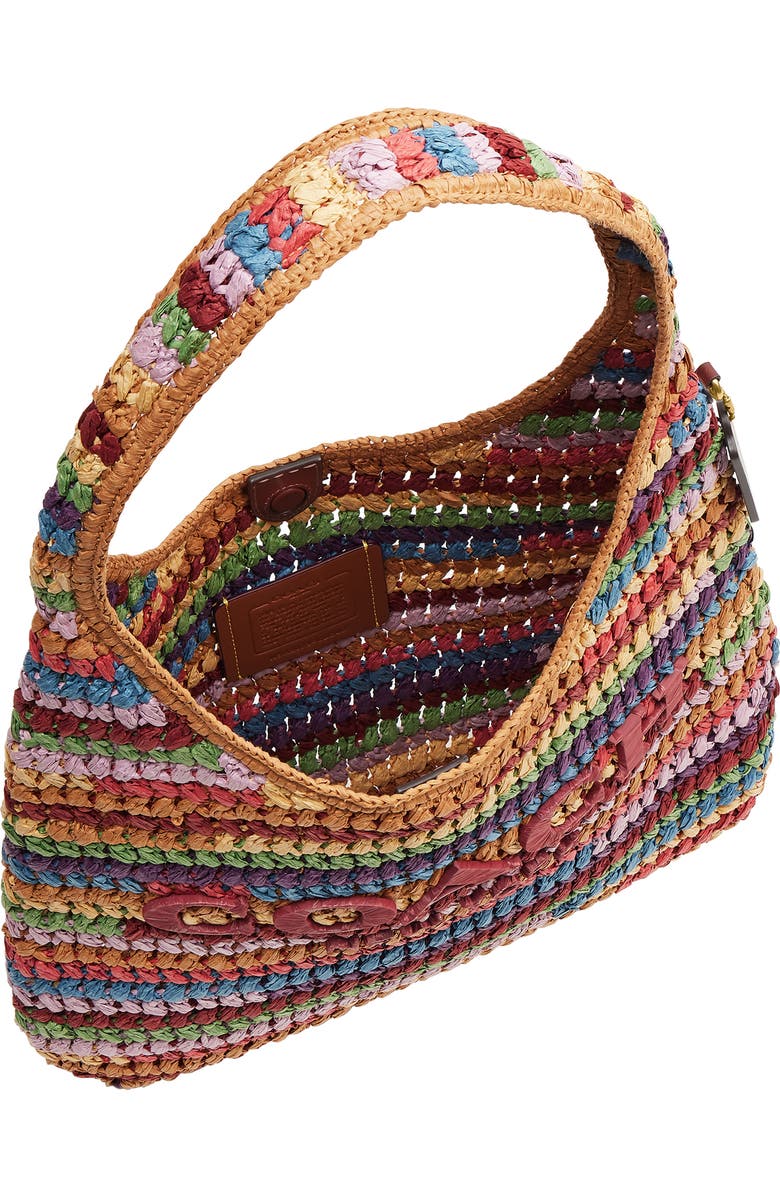 COACH Brooklyn 34 Shoulder Bag, Alternate, color, Multi Brown