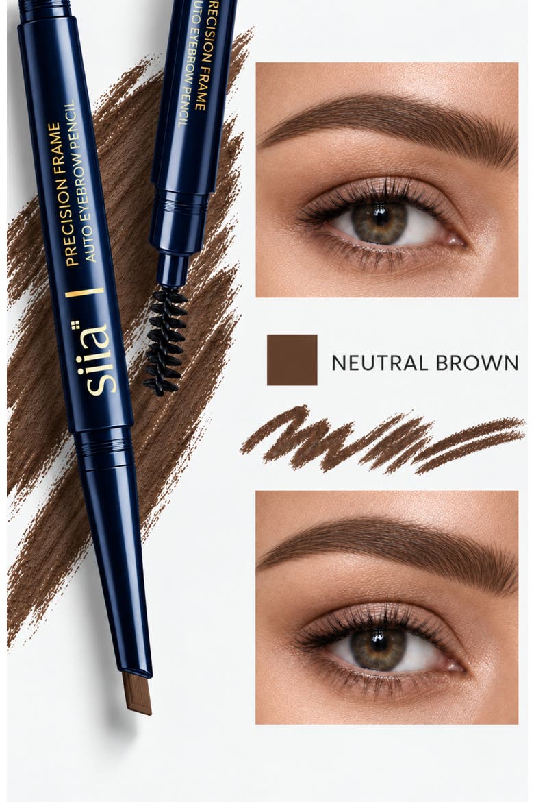 2-Pc. Precision Frame Auto Eyebrow Pencil, Alternate, color, 02 NEUTRAL BROWN