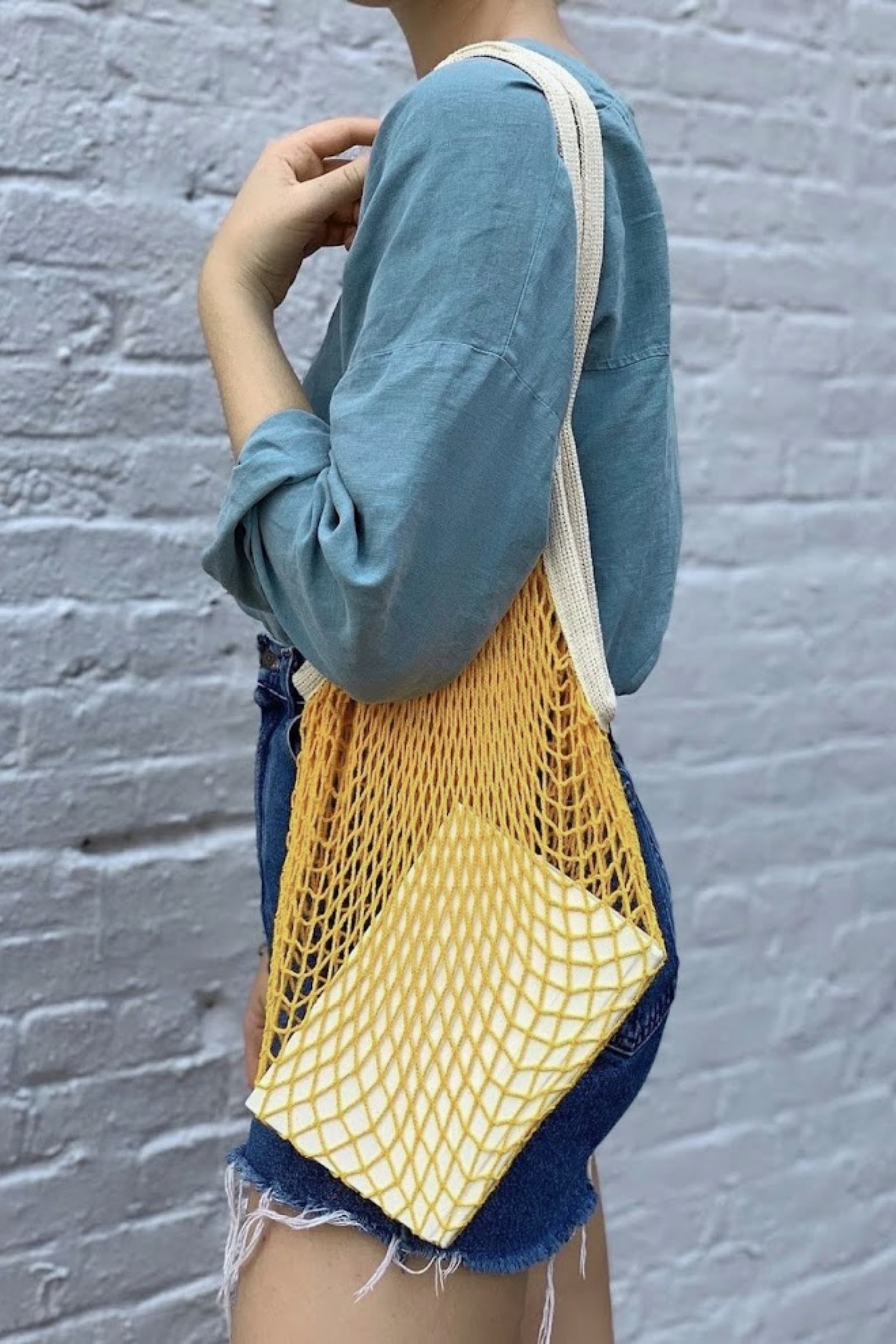The French Market Bag, Alternate, color, Yolk