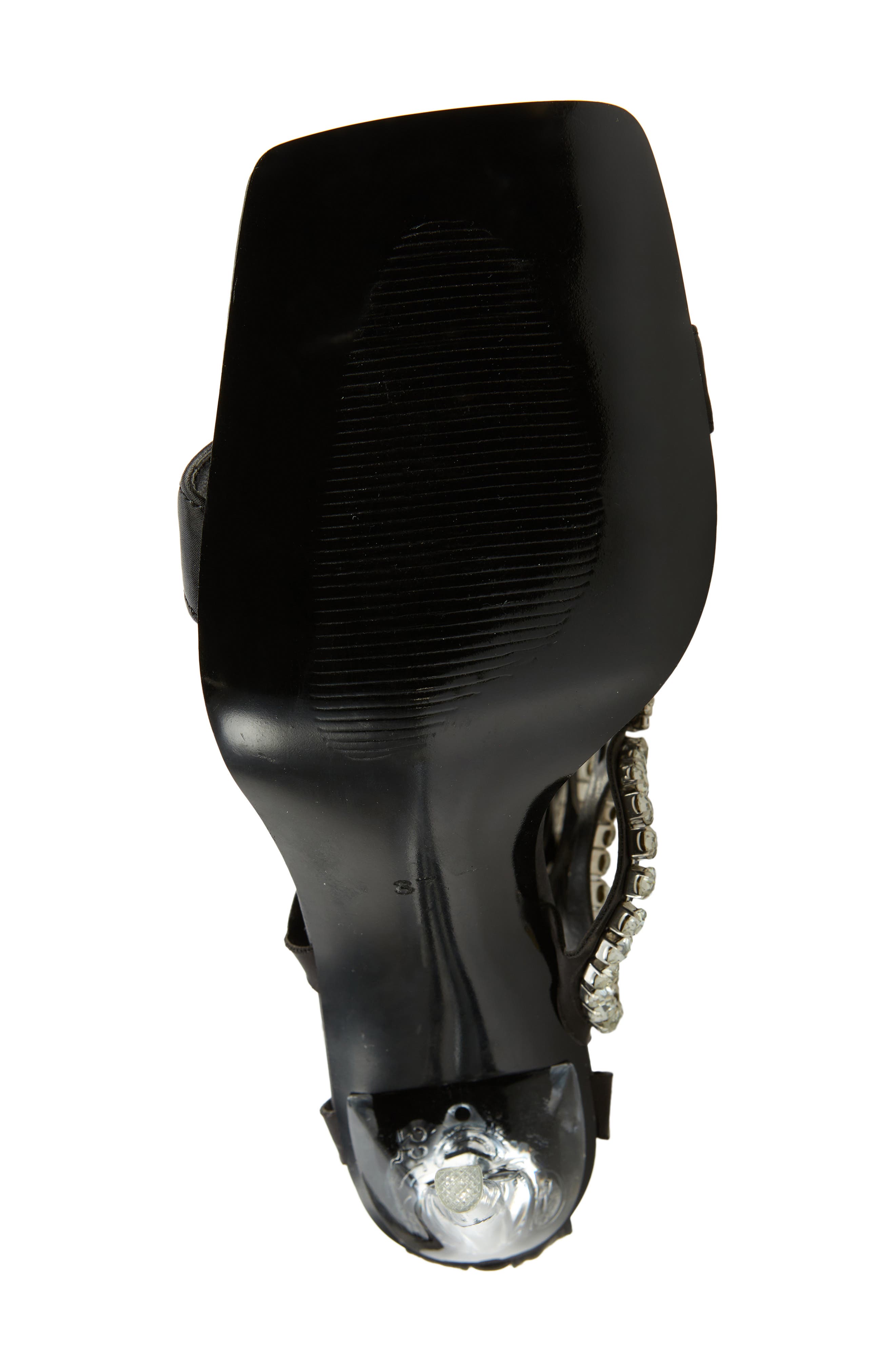 AZALEA WANG Stanton Crystal Beaded Cutout Shaft Boot, Alternate, color, 