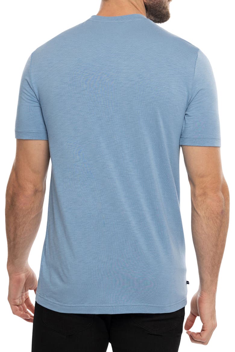 Cloud Trim Fit Slubbed T-Shirt, Alternate, color, COPEN BLUE
