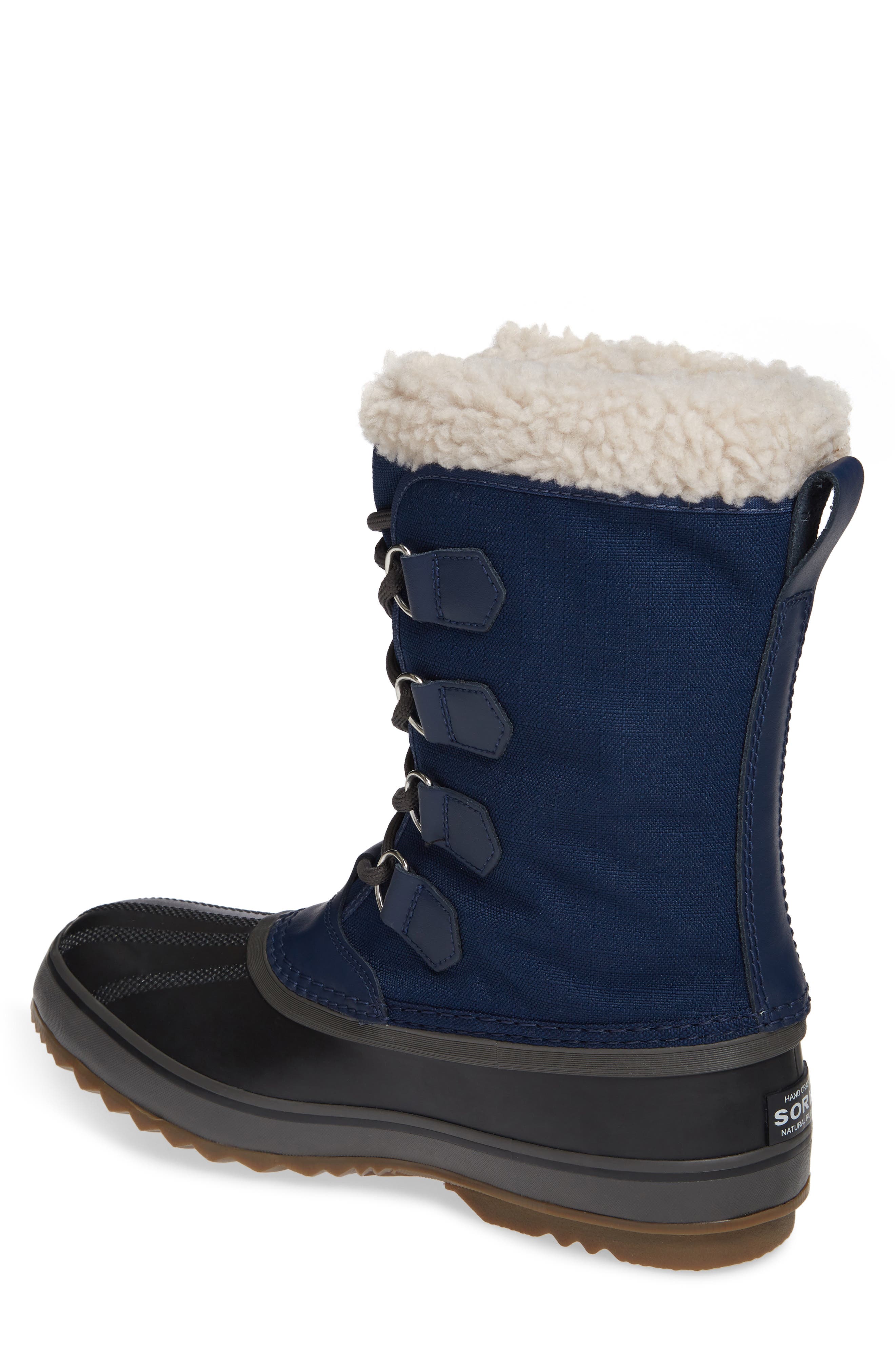 1964 PAC Snow Waterproof Boot, Alternate, color, COLLEGIATE NAVY/ NAVY