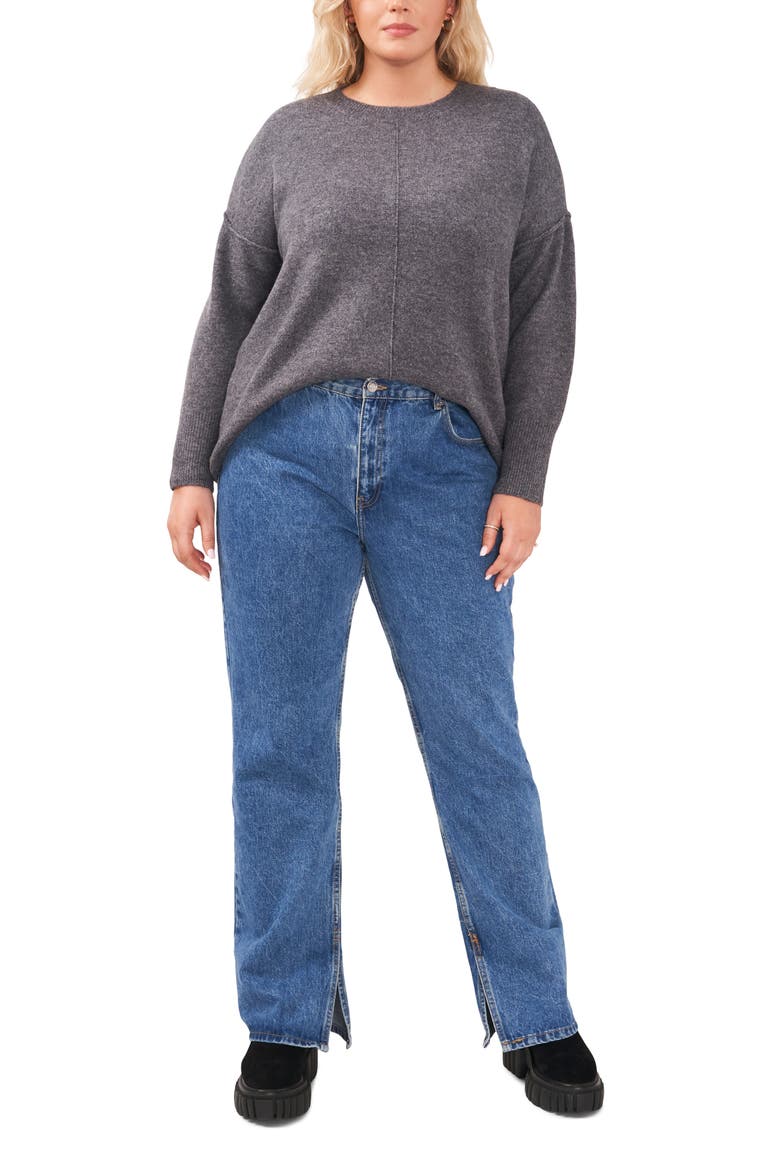 Crewneck Sweater, Alternate, color, MED HTHRGREY