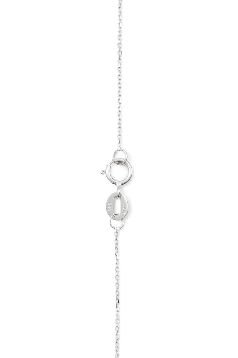 Lauren Joy Diamond Disc Pendant Necklace, Alternate, color, WHITE GOLD