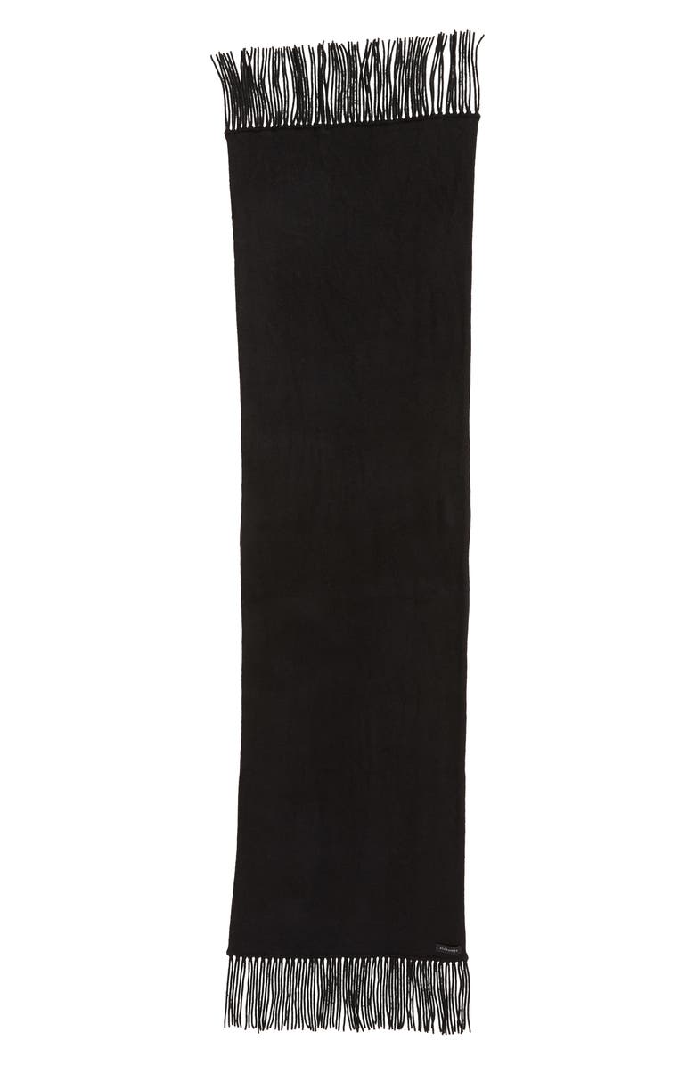 AllSaints Boiled Wool Scarf, Alternate, color, 