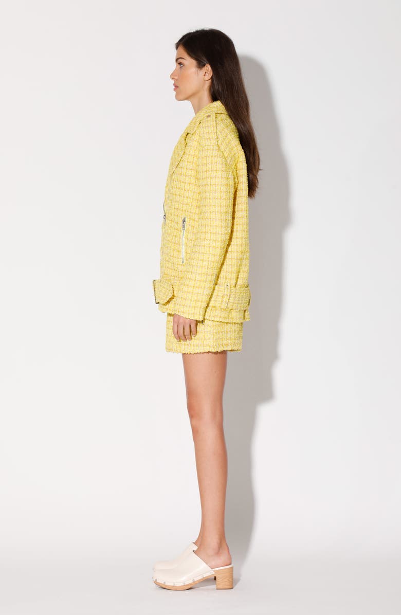 Walter Baker Remi Tweed Jacket, Alternate, color, Sunshine Tweed