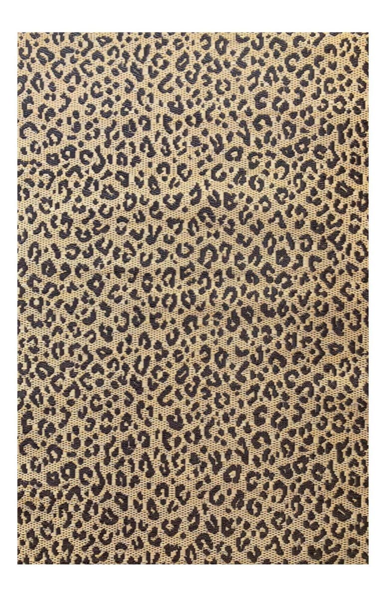 Mad Mats Leopard Natural, Main, color, Natual Brown And Black