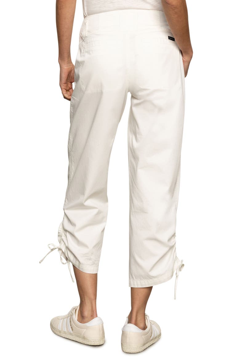 Cotton Twill Utility Crop Pants, Alternate, color, BLEACHED W