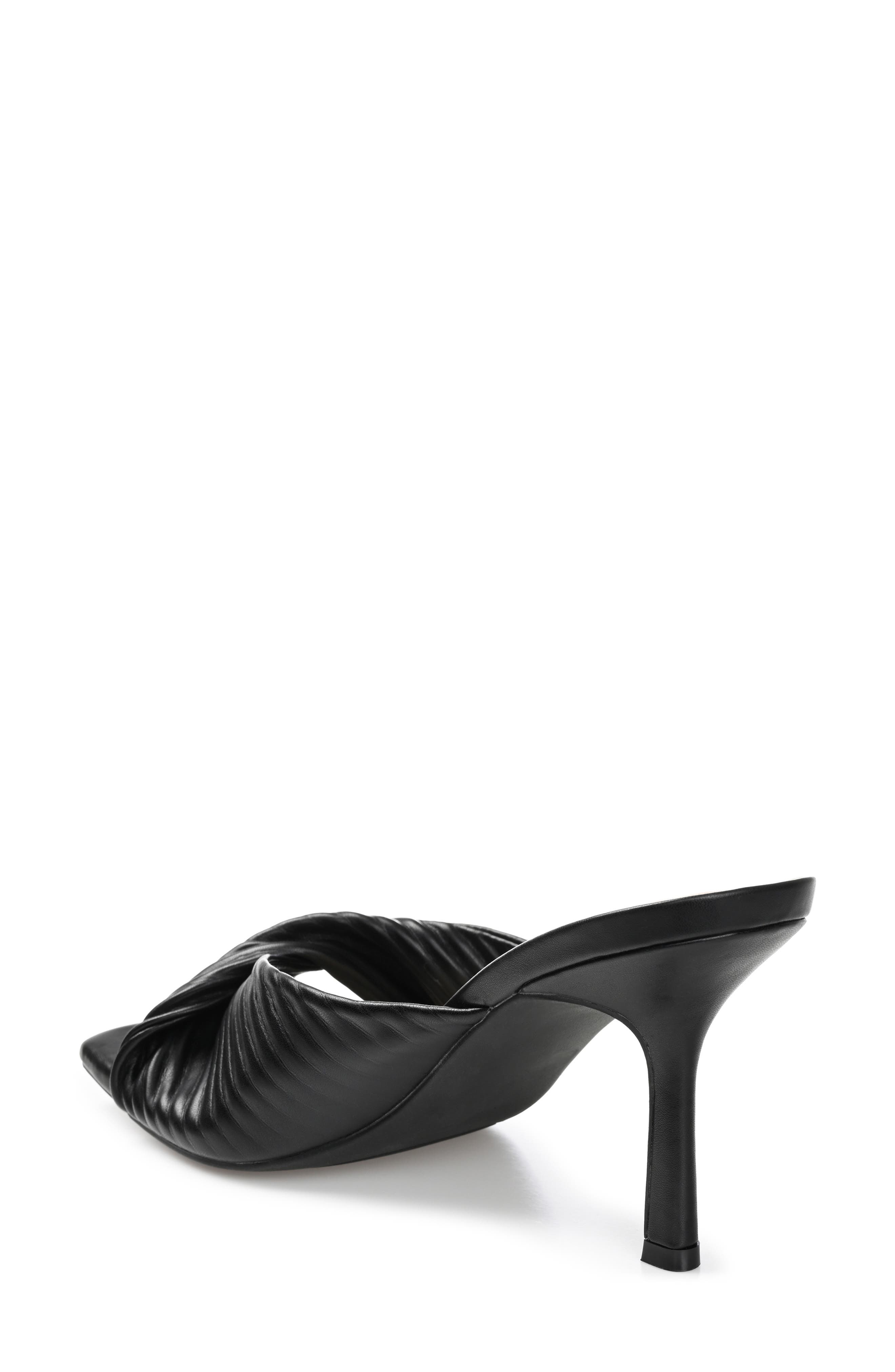 Journee Collection Greer Twist Sandal, Alternate, color, Black