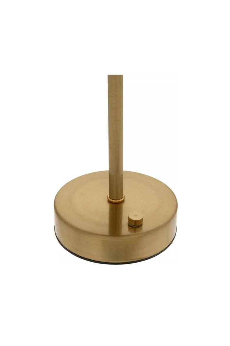 Scalloped Rattan LED Table Lamp, Alternate, color, Natural