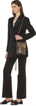 MCM Himmel Sequin Drawstring Bag