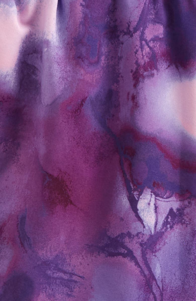 Zella Girl Kids' Rally Print Boxer Shorts, Alternate, color, Purple League Ombre Blur