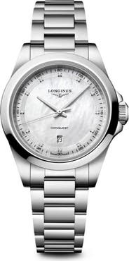 Longines Conquest Bracelet Watch, 30mm