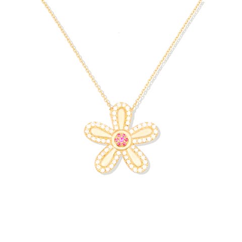 Juju Flower Charm Necklace