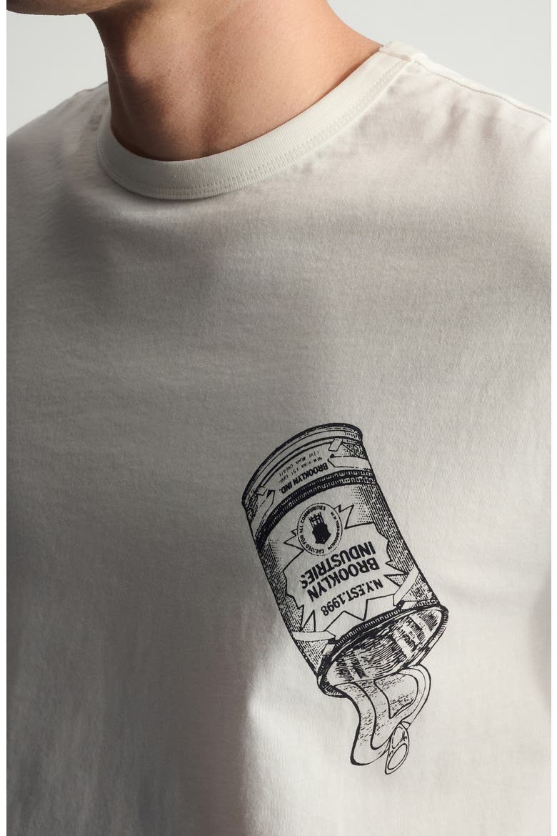 Logo Cotton Graphic T-Shirt, Alternate, color, ANTIQUE WHITE