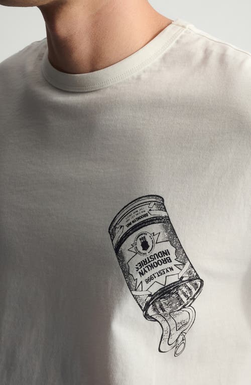 Brooklyn Industries Logo Cotton Graphic T-shirt In Neutral