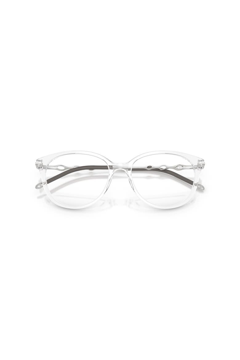 52mm Oval optical glasses, Alternate, color, Transparent