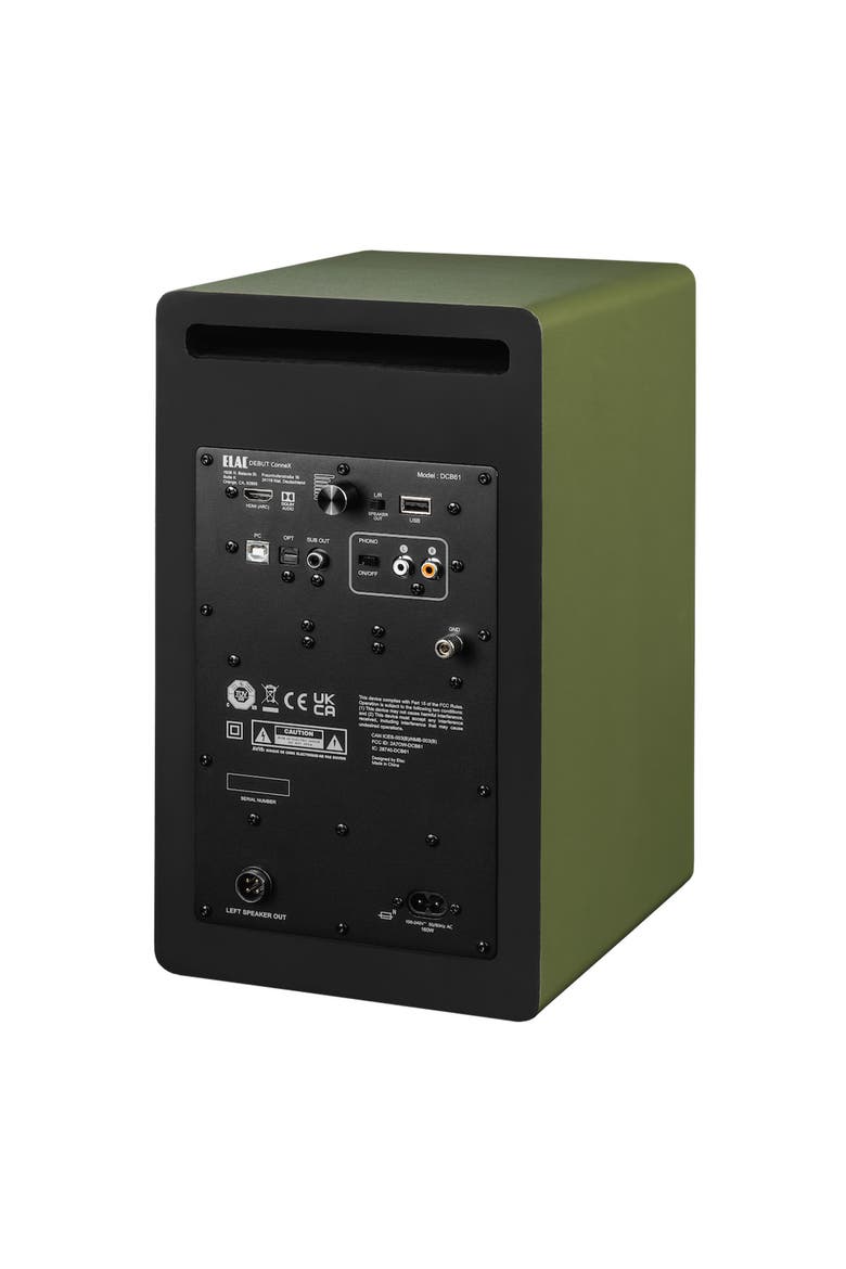 DCB61 Debut ConneX Powered Bookshelf Speaker - Pair, Alternate, color, Olive