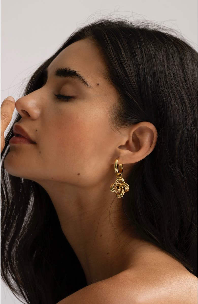 SEREIA OFFICIAL Cammila Oversized Earrings, Alternate, color, Yellow Gold