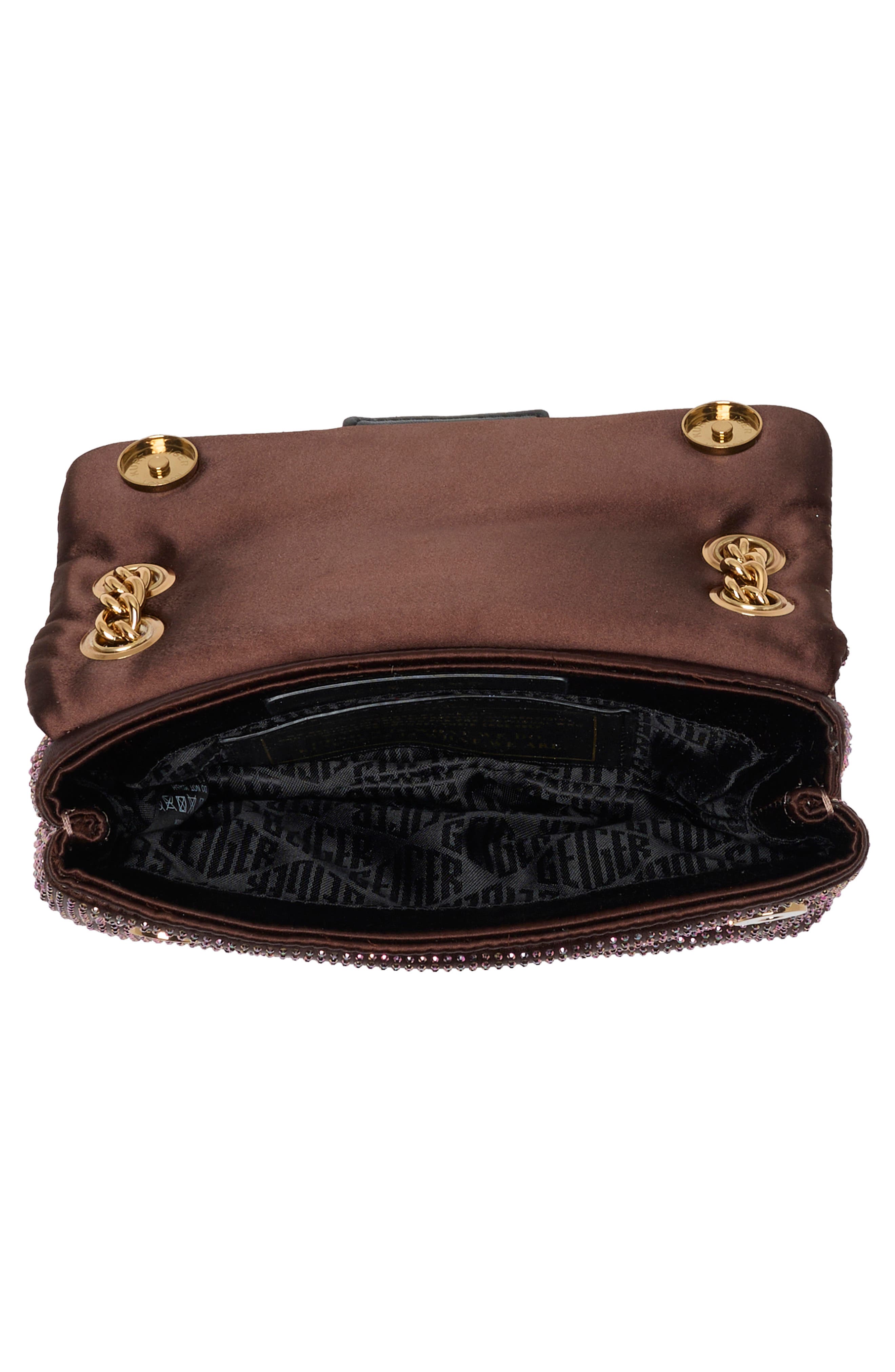 Mini Soho Embellished Crossbody Bag, Alternate, color, OPEN BROWN