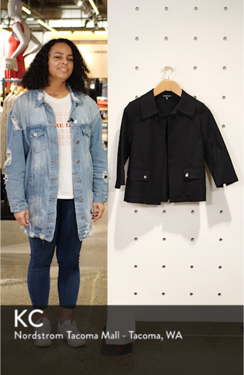 Collared Crop Jacket, sales video thumbnail