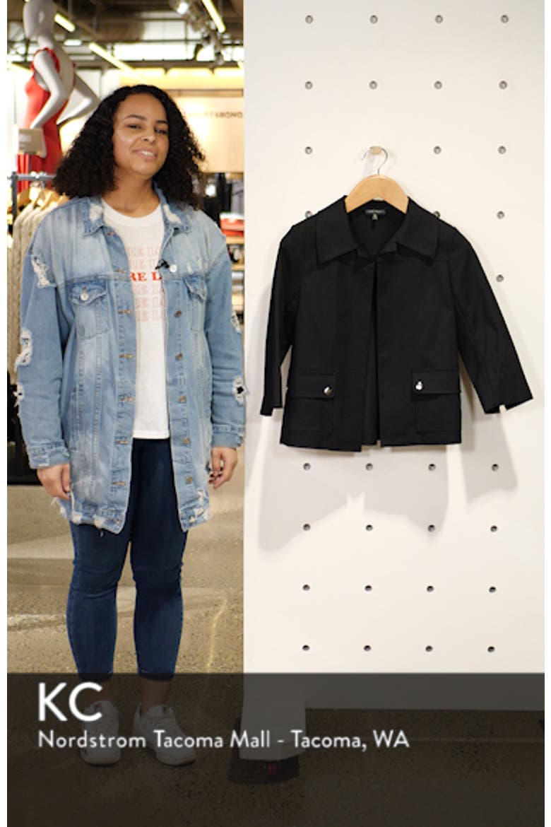 Collared Crop Jacket video