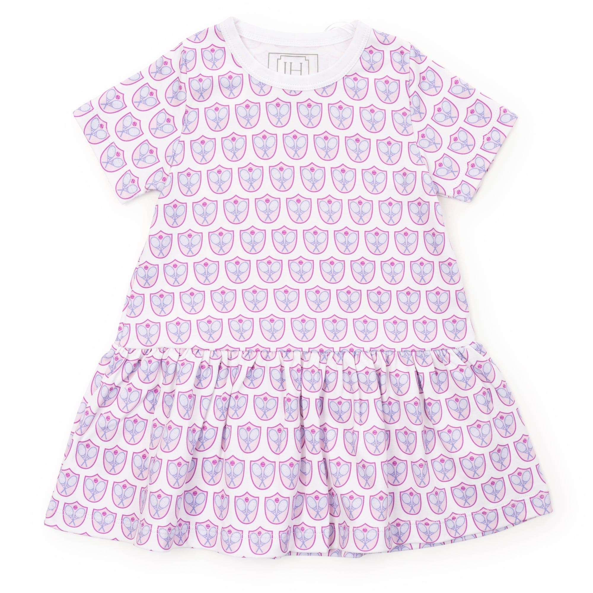 Tennis Crest Pink