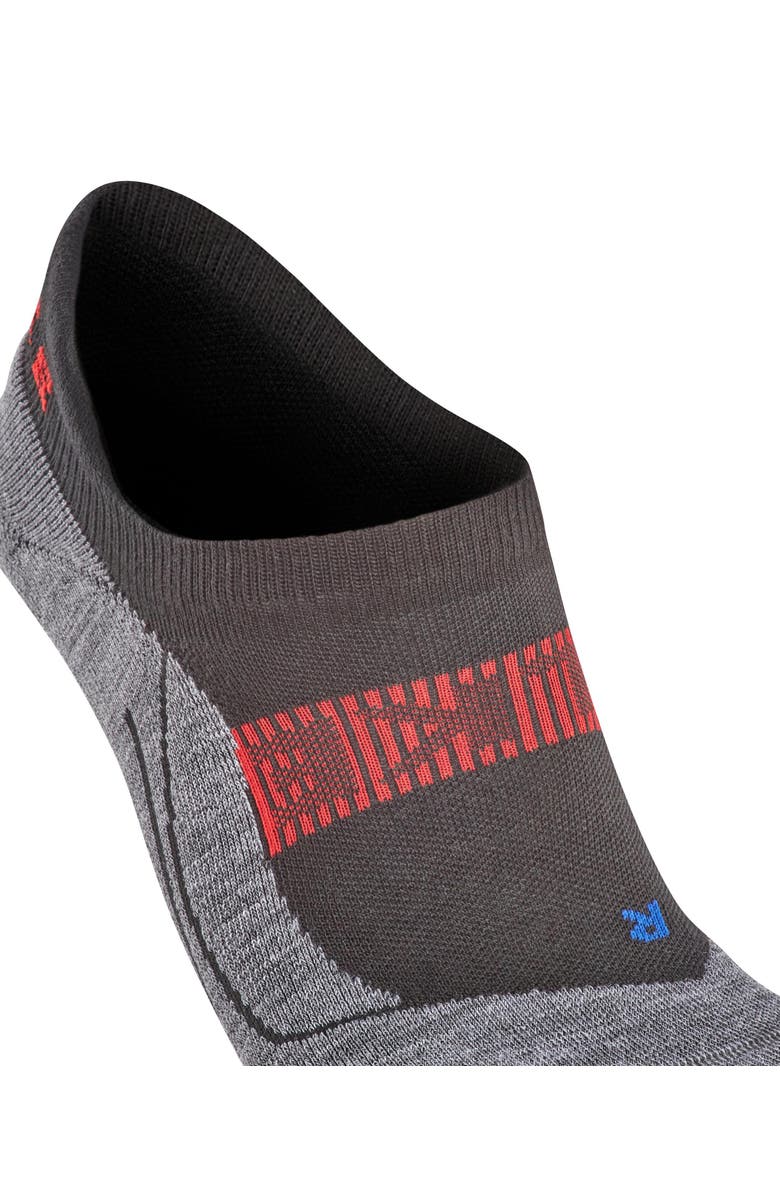 Falke RU4 Endurance Cool Invisible Running Socks, Alternate, color, Black