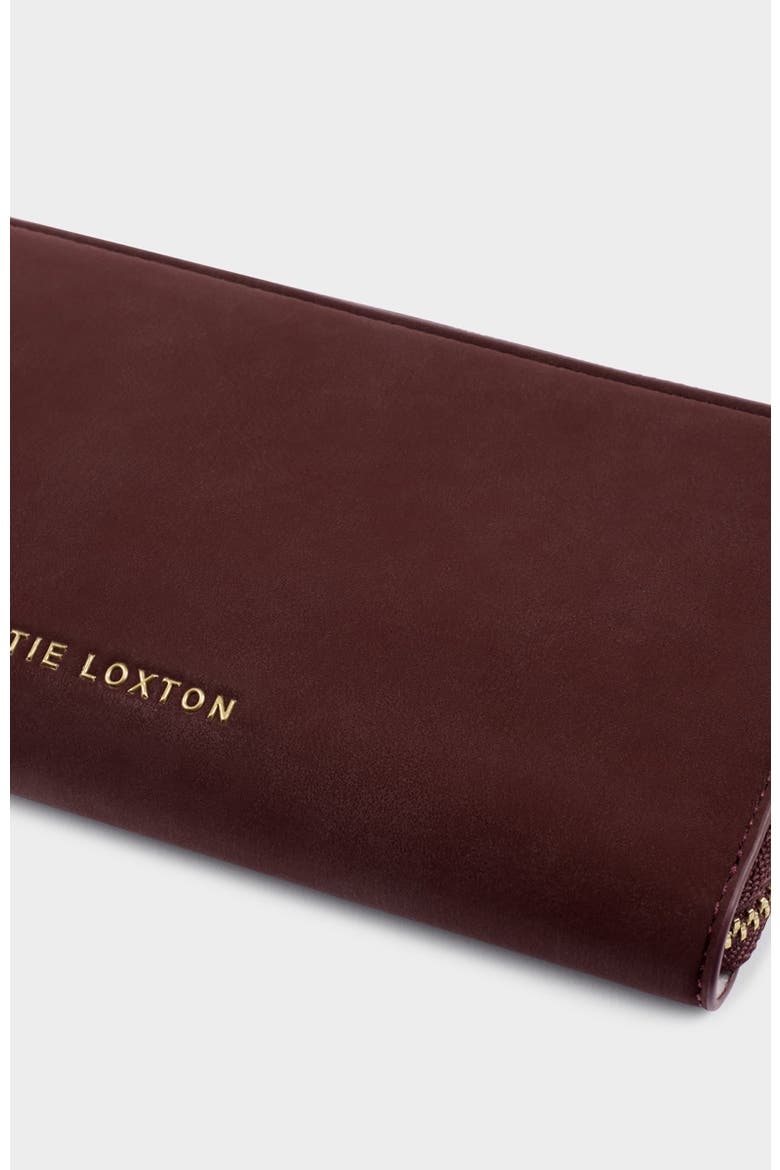 Large Purse, Alternate, color, Cherry Suedette