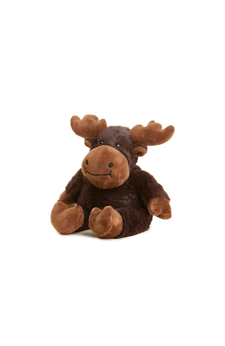 Warmies Moose Junior Plush Toy, Main, color, Dark Brown