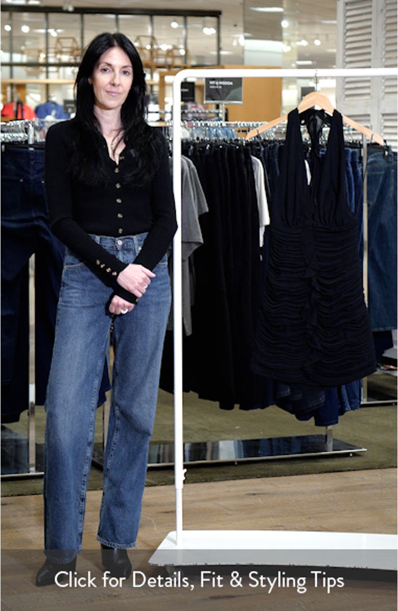 Ruffle Halter Minidress, sales video thumbnail